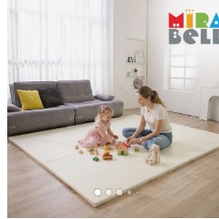 [미라벨] 아기유아 놀이방 몬스터 한판매트 층간소음방지 거실 폴더매트 향균형 200x280
