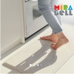 미라벨 TPU 발편한 주방매트 러그 발매트 마블패턴 두꺼운 대형 싱크대 싱글형 4COLOR